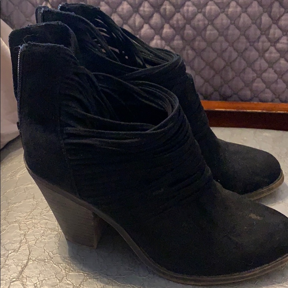 Black booties